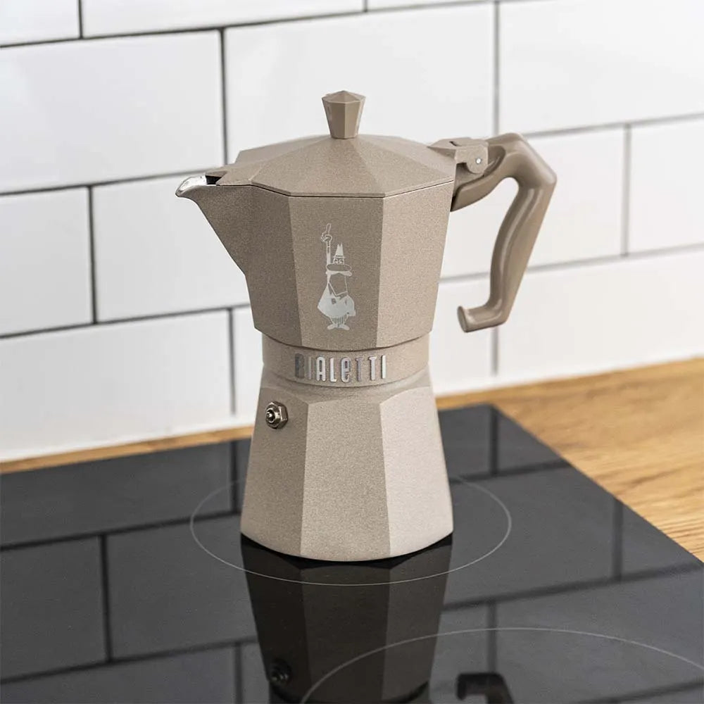 Moka per Induzione Desert Sand 6 tz
