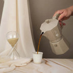 Moka per Induzione Desert Sand 6 tz