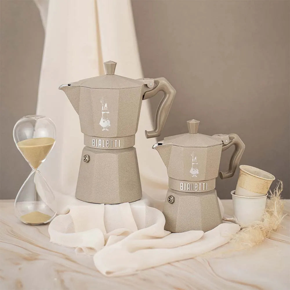 Moka per Induzione Desert Sand 3 tz