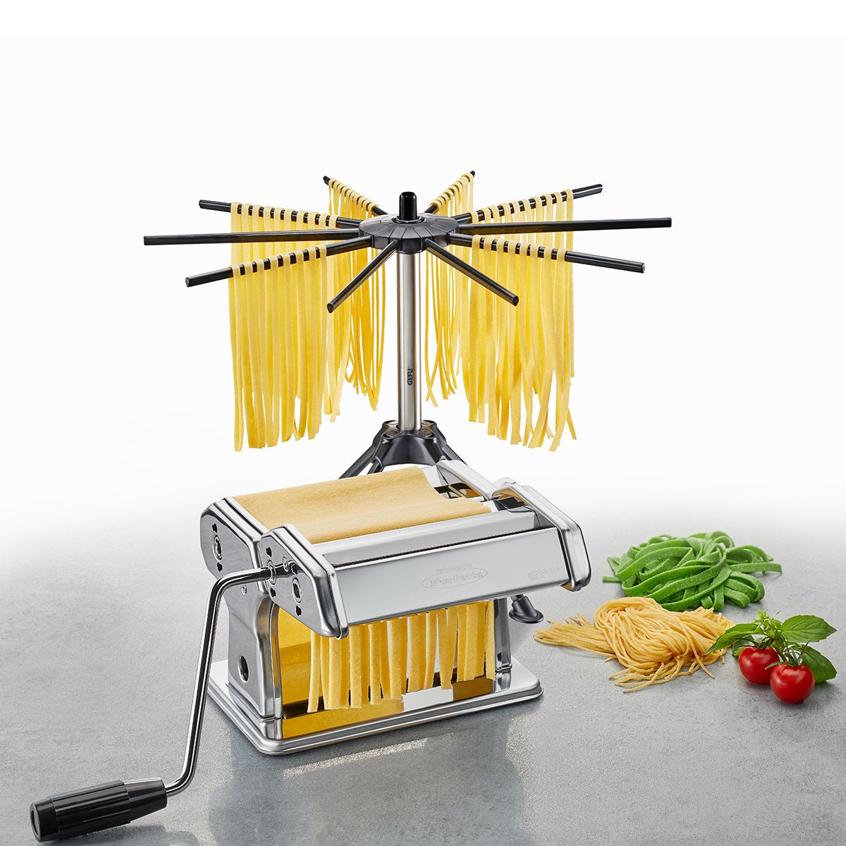 Macchina per pasta PASTA PERFETTA + Stendipasta DIVERSO