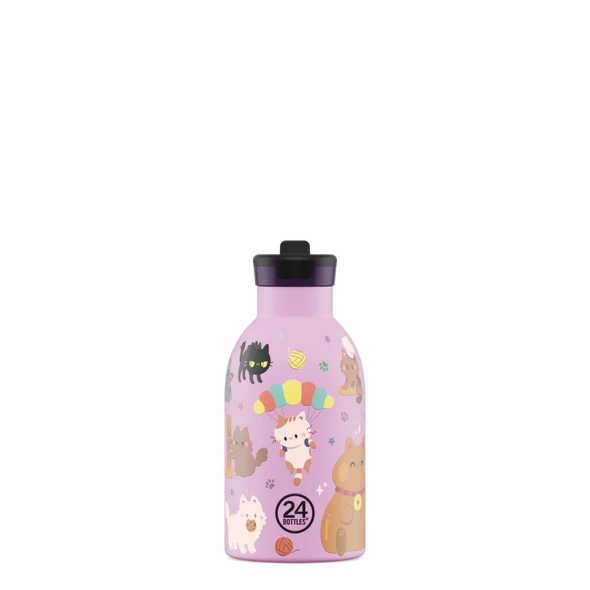Kids Insulated Bottle Meow Friends 330 ml