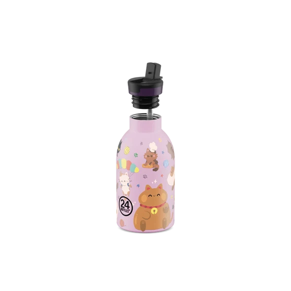 Kids Insulated Bottle Meow Friends 330 ml