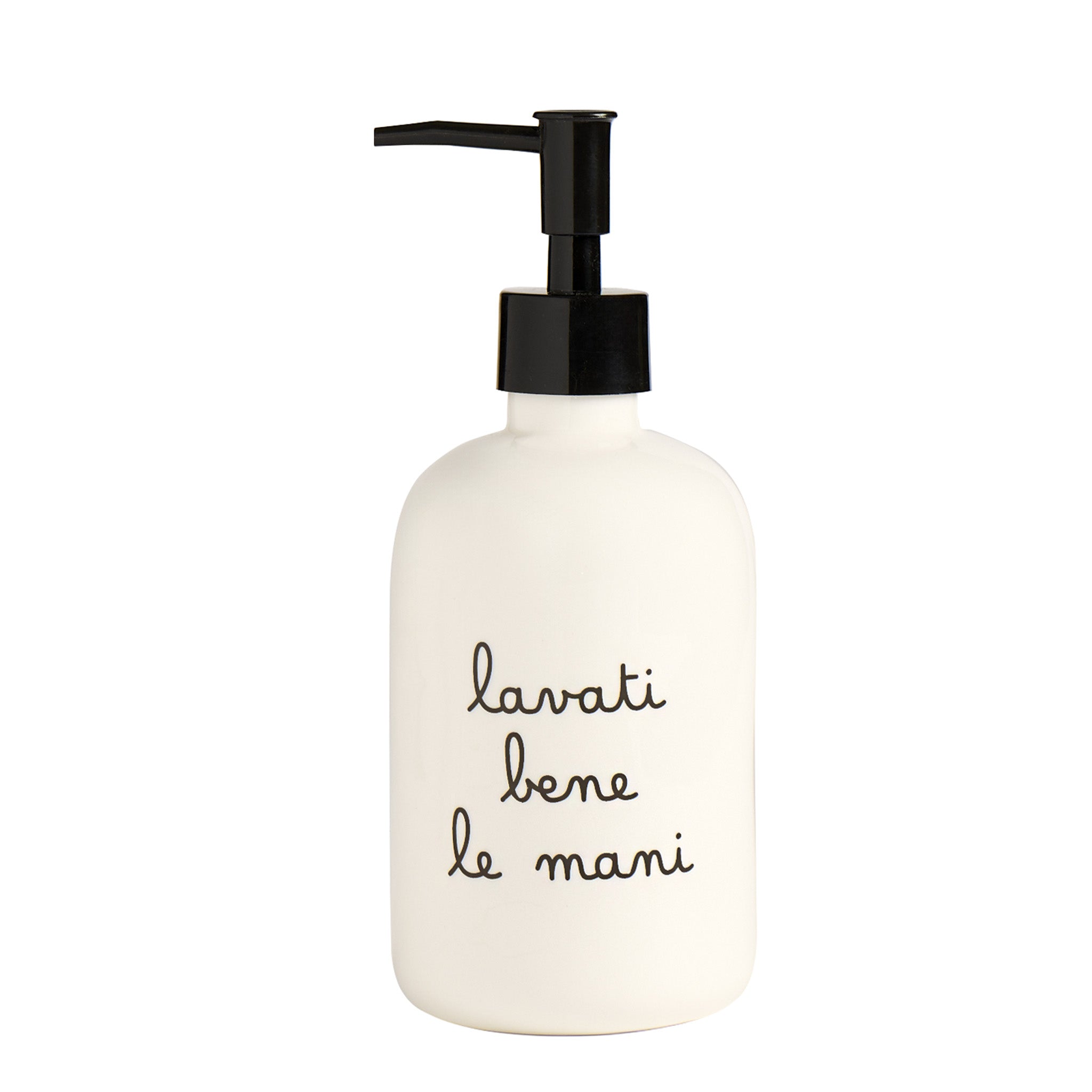 Dosasapone bianco Lavati bene le mani