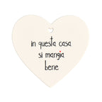 Sottopentola cuore In questa casa si mangia bene