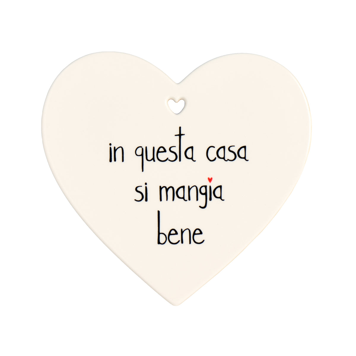 Sottopentola cuore In questa casa si mangia bene