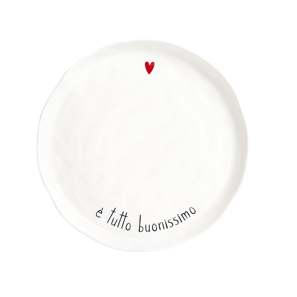 Set 2 Piatti piani E' tutto buonissimo