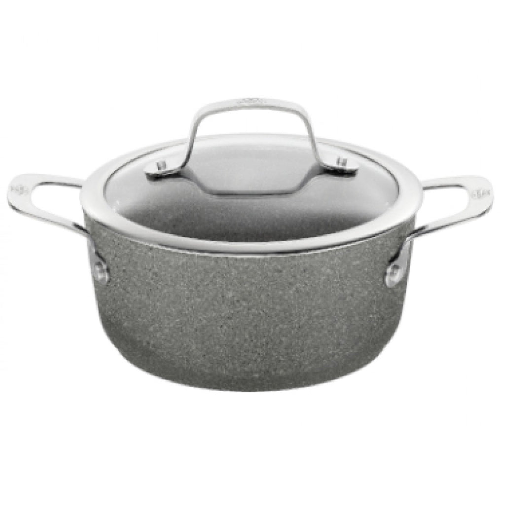 Casseruola 2 Maniglie + Coperchio 20cm Salina Ballarini