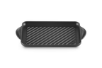 Grill rettangolare Tradition in ghisa vetrificata ,nero opaco 32 cm