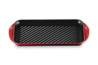 Grill rettangolare extralarge in ghisa vetrificata 40cm
