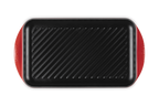Grill rettangolare extralarge in ghisa vetrificata 40cm