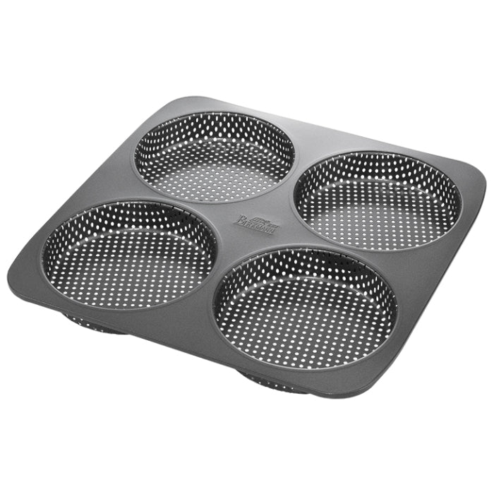 Vassoio per panini da hamburger perforato