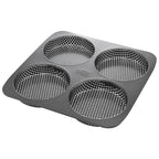Vassoio per panini da hamburger perforato