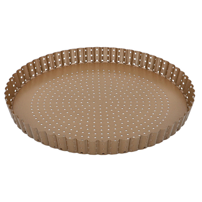 TEGLIA PER QUICHE E FLAN | 30 CM FORATA | CON FONDO MOBILE