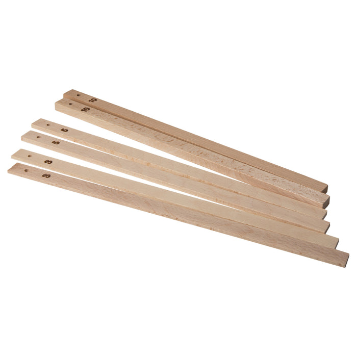 BASTONCINI PER IMPASTO IN LEGNO DI FAGGIO, FACILI DA PREPARARE