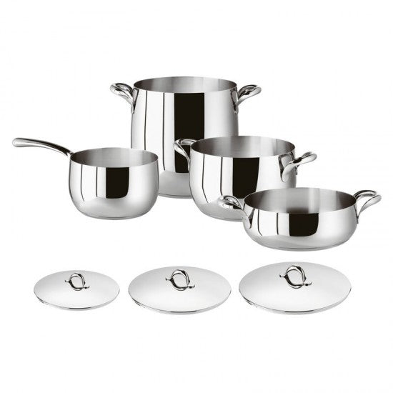 Batteria 7 Pz Kikka Inox