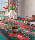 Tropical chic - tovaglia antimacchia 155x155cm