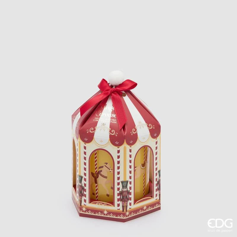EDG Enzo De Gasperi Candela Giostra Carosello con Profumo