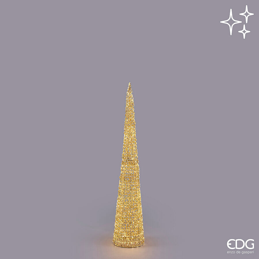 EDG ALBERO LED CURLY CONO 1440MICROLED H.150 D.28