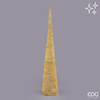 EDG ALBERO LED CURLY CONO 2400MICROLED H.210 D.40