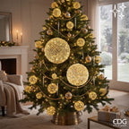 EDG DECORO CURLY SFERA 200MICROLED D.25