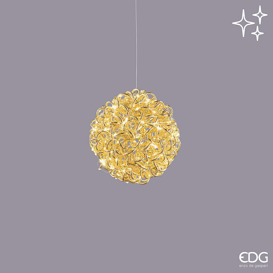 EDG DECORO CURLY SFERA 200MICROLED D.25