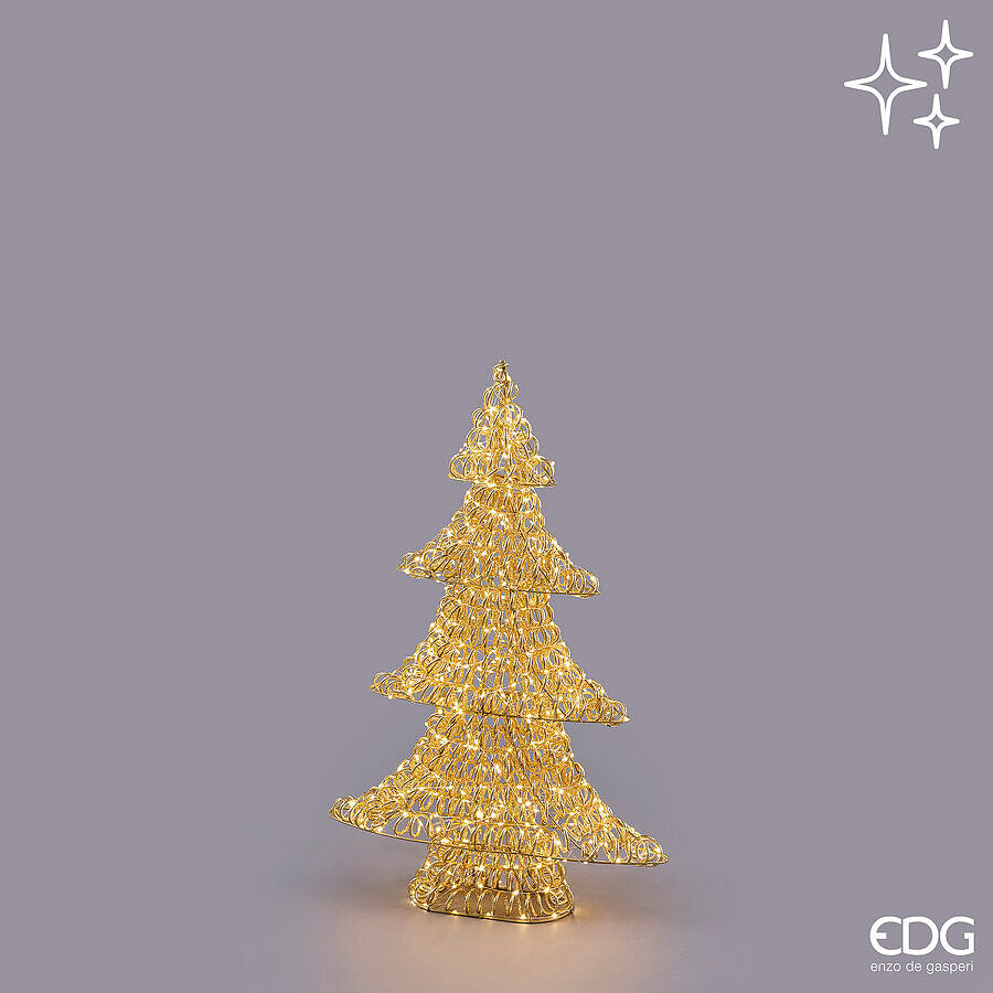 EDG ALBERO LED CURLY 600MICROLED H.80 L.53 L.14