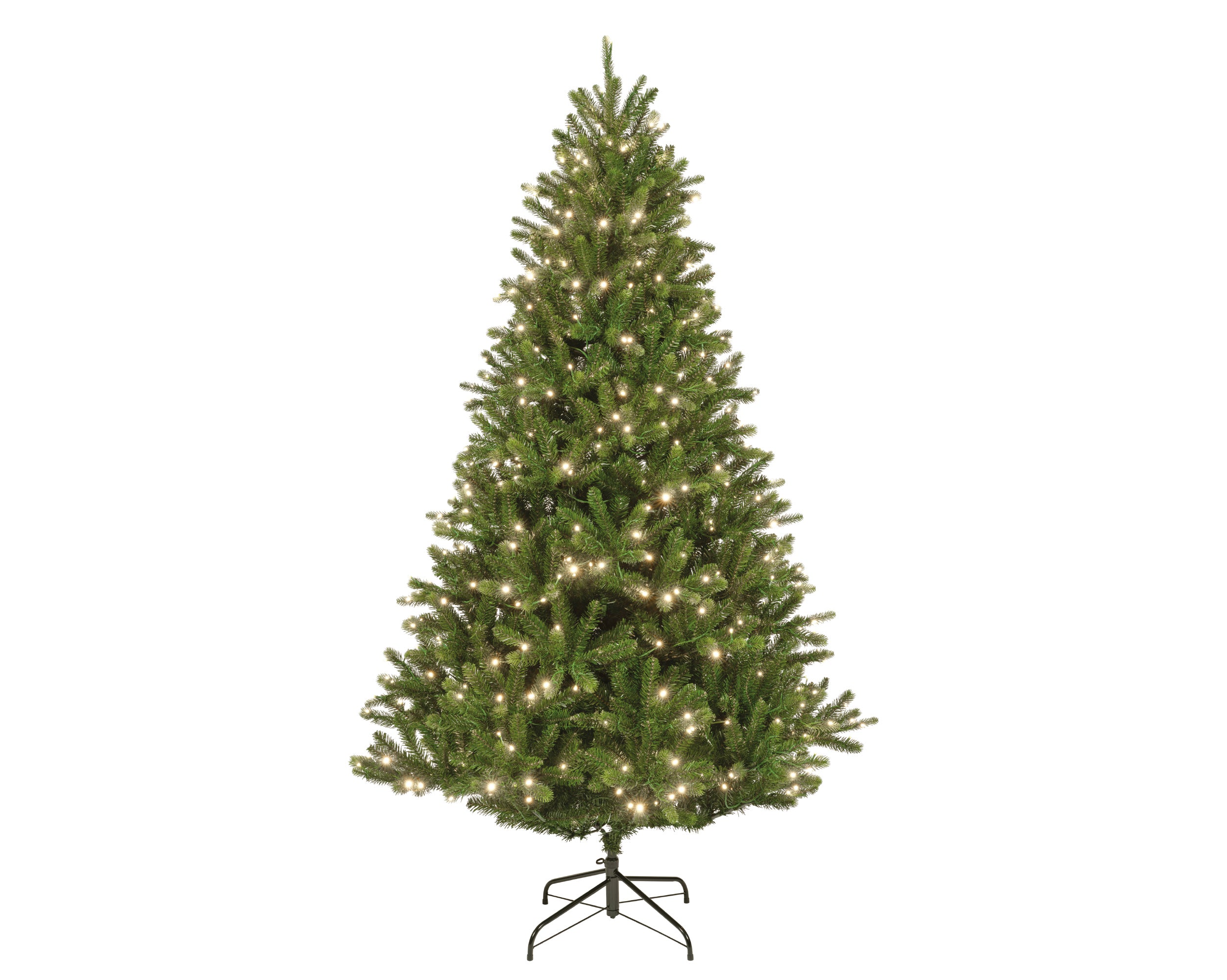 Albero Abete LED Bromont per interni D.140cm x H.240cm