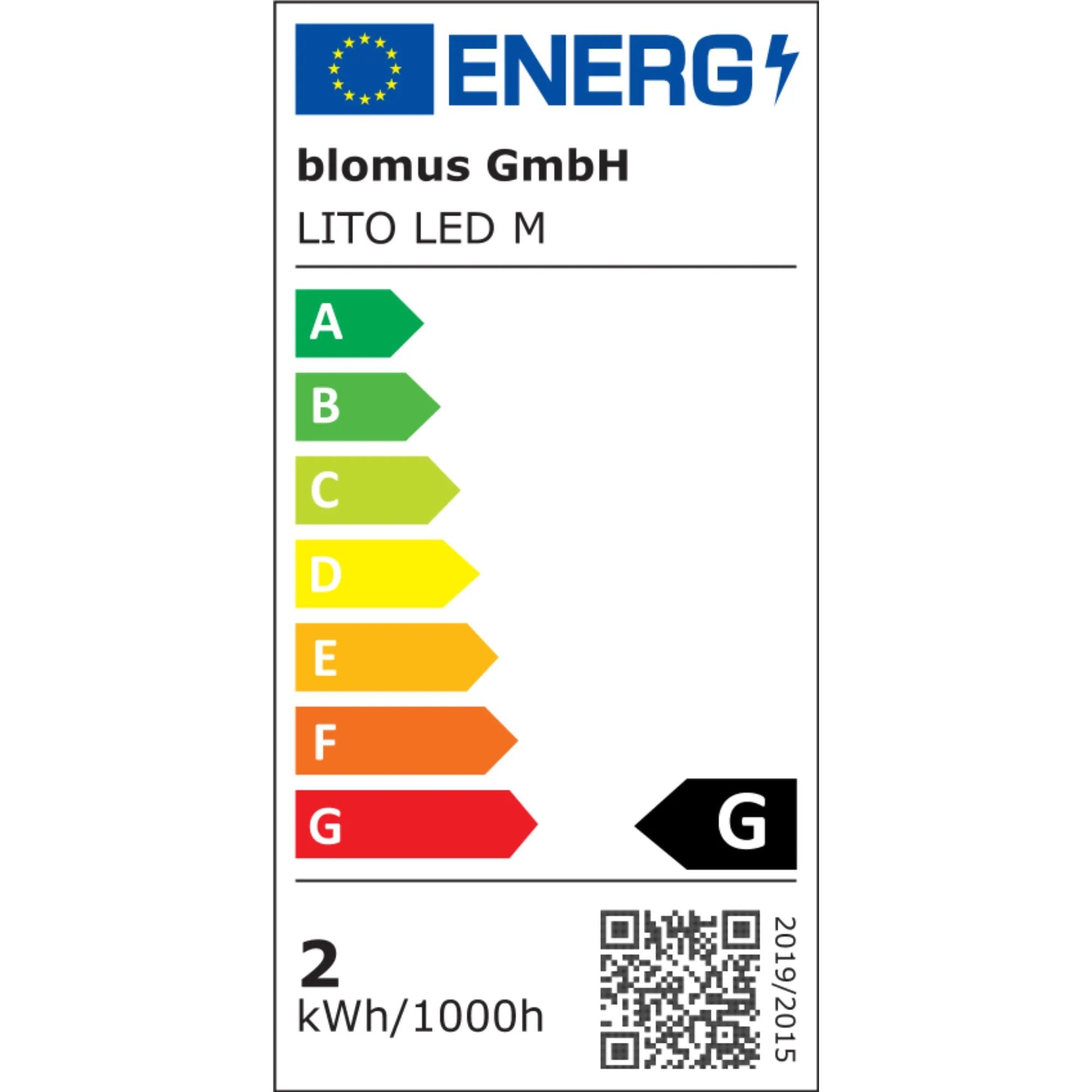 Lampada LED colore nero taglia XS
