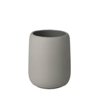 Porta spazzolino in ceramica grigio Blomus