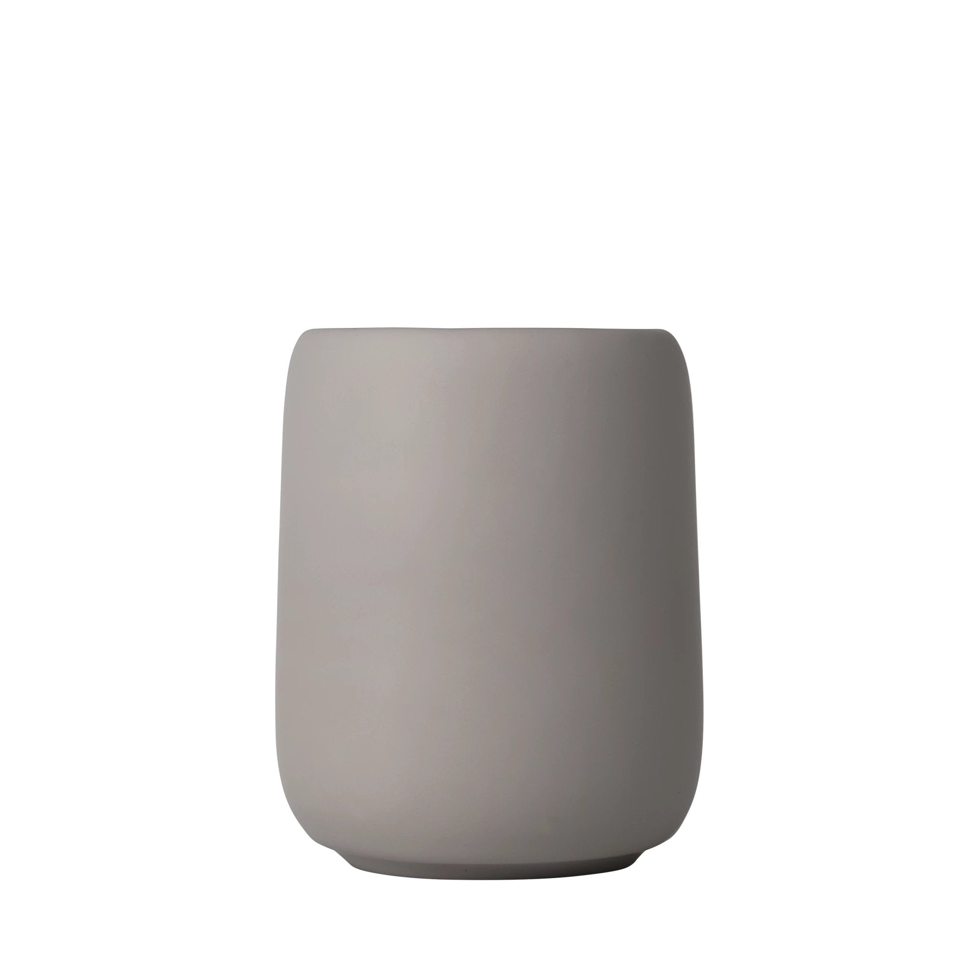 Porta spazzolino in ceramica grigio Blomus