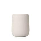 Porta spazzolino in ceramica color latte Blomus