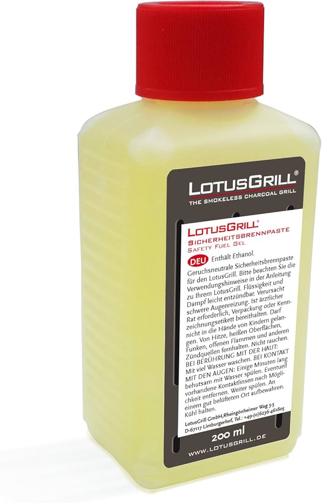 Gel Combustibile Lotus 200Ml