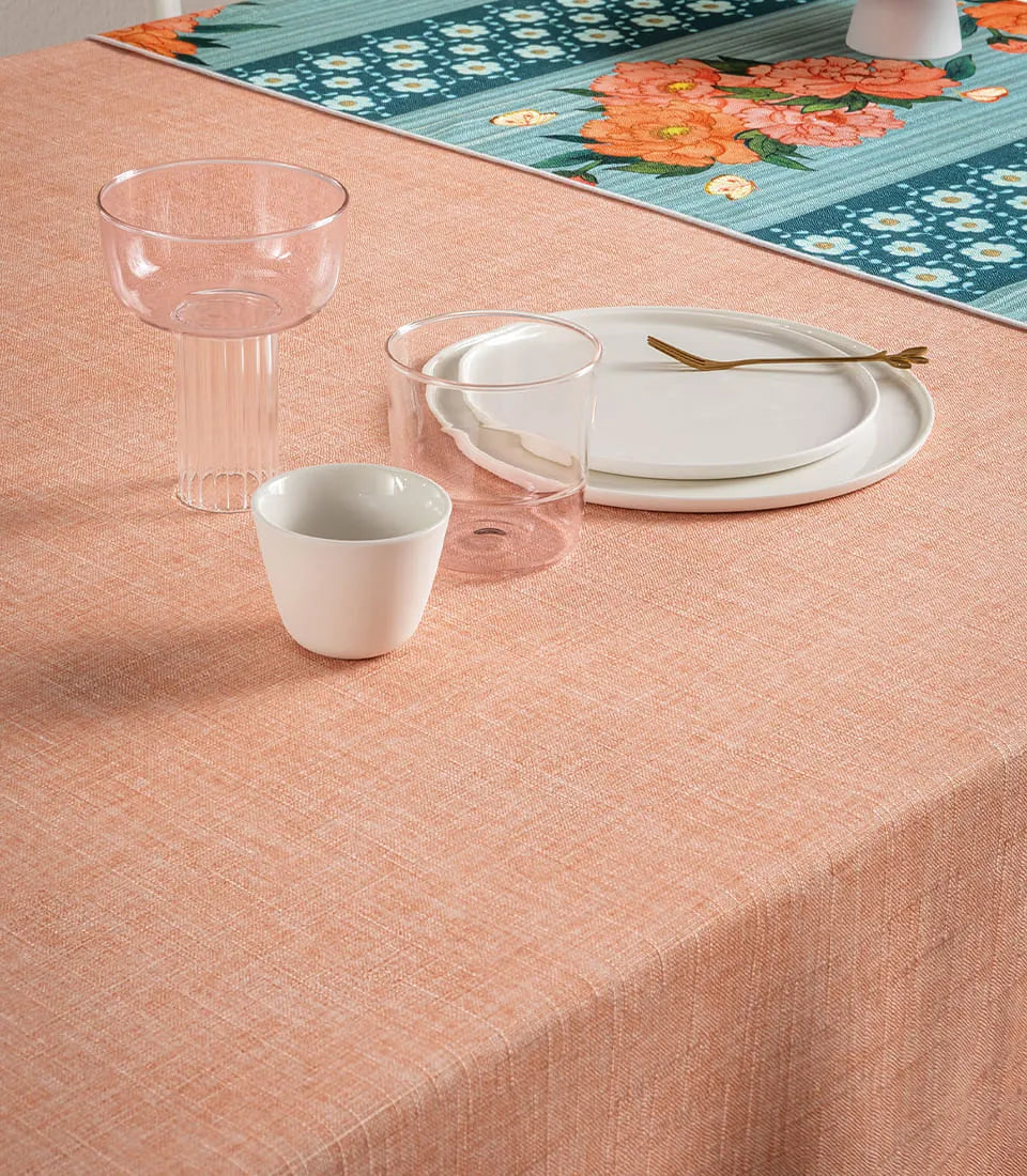 Sale rosa - tovaglia antimacchia 155x180cm