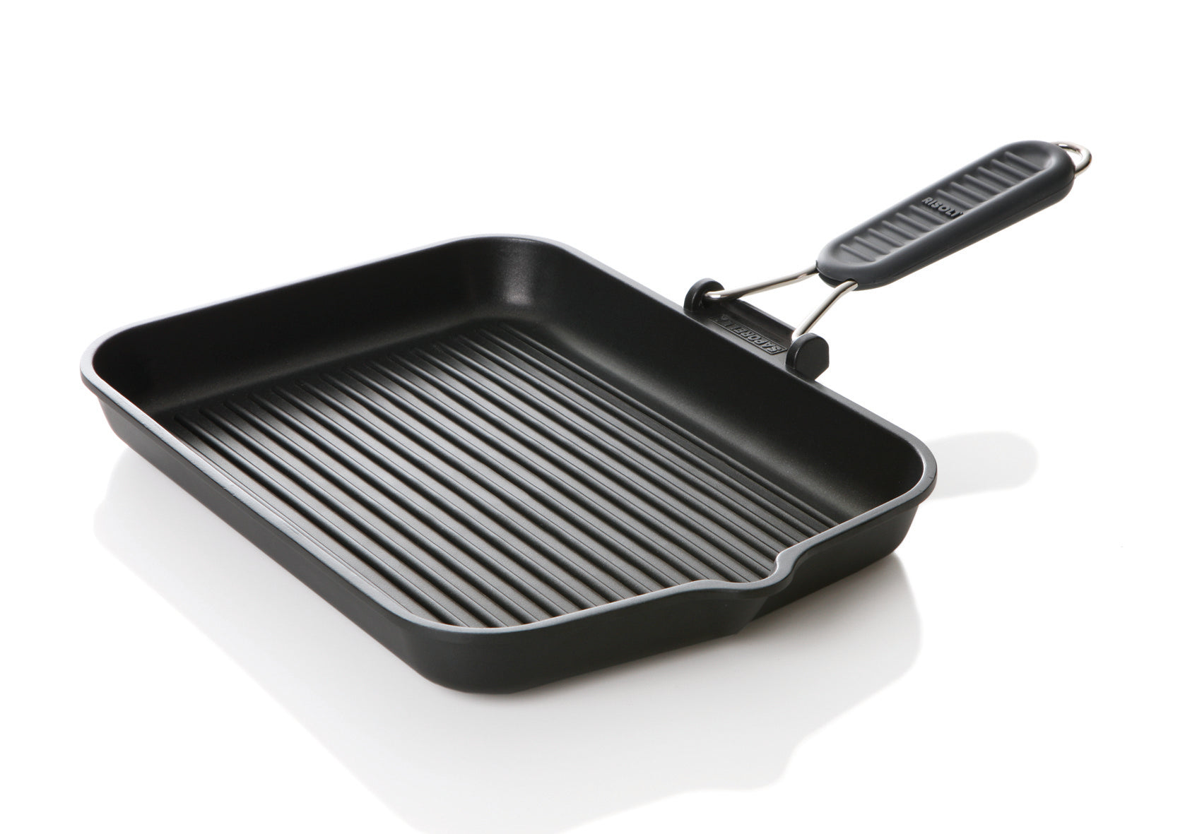 Bistecchiere INDUCTION con manico pieghevole in silicone