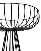 Cesto in ferro XL nero Catu Sculture in metallo