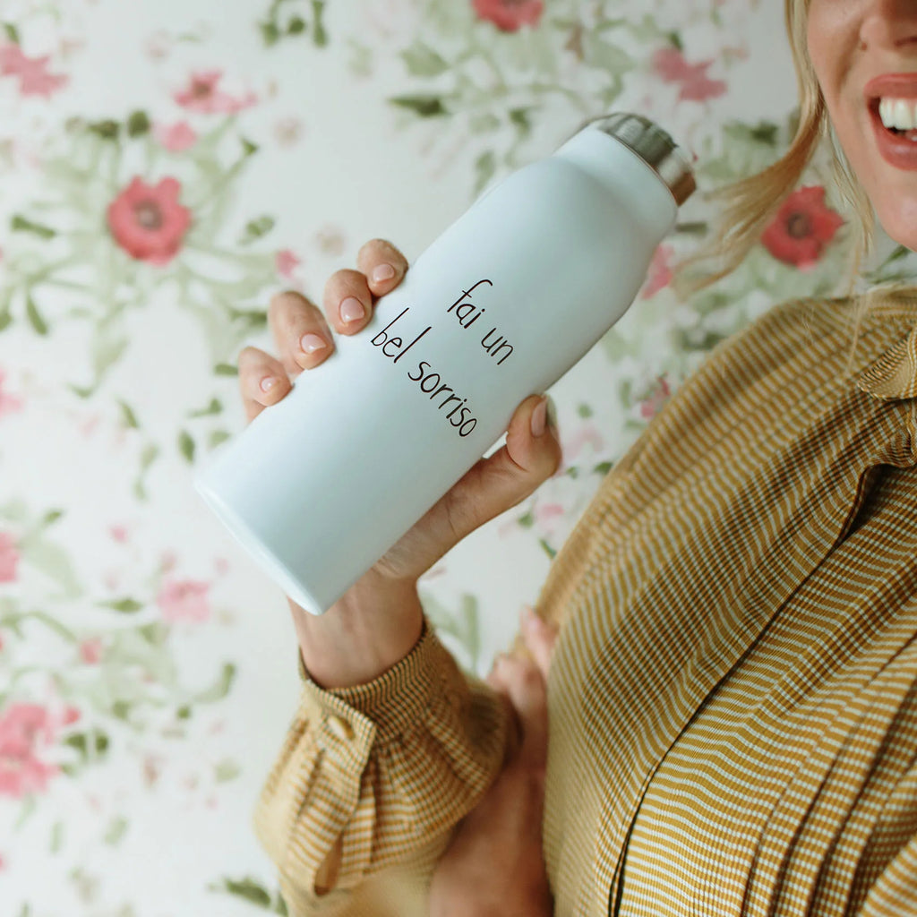 Borraccia termica Fai un bel sorriso - 0,5 l