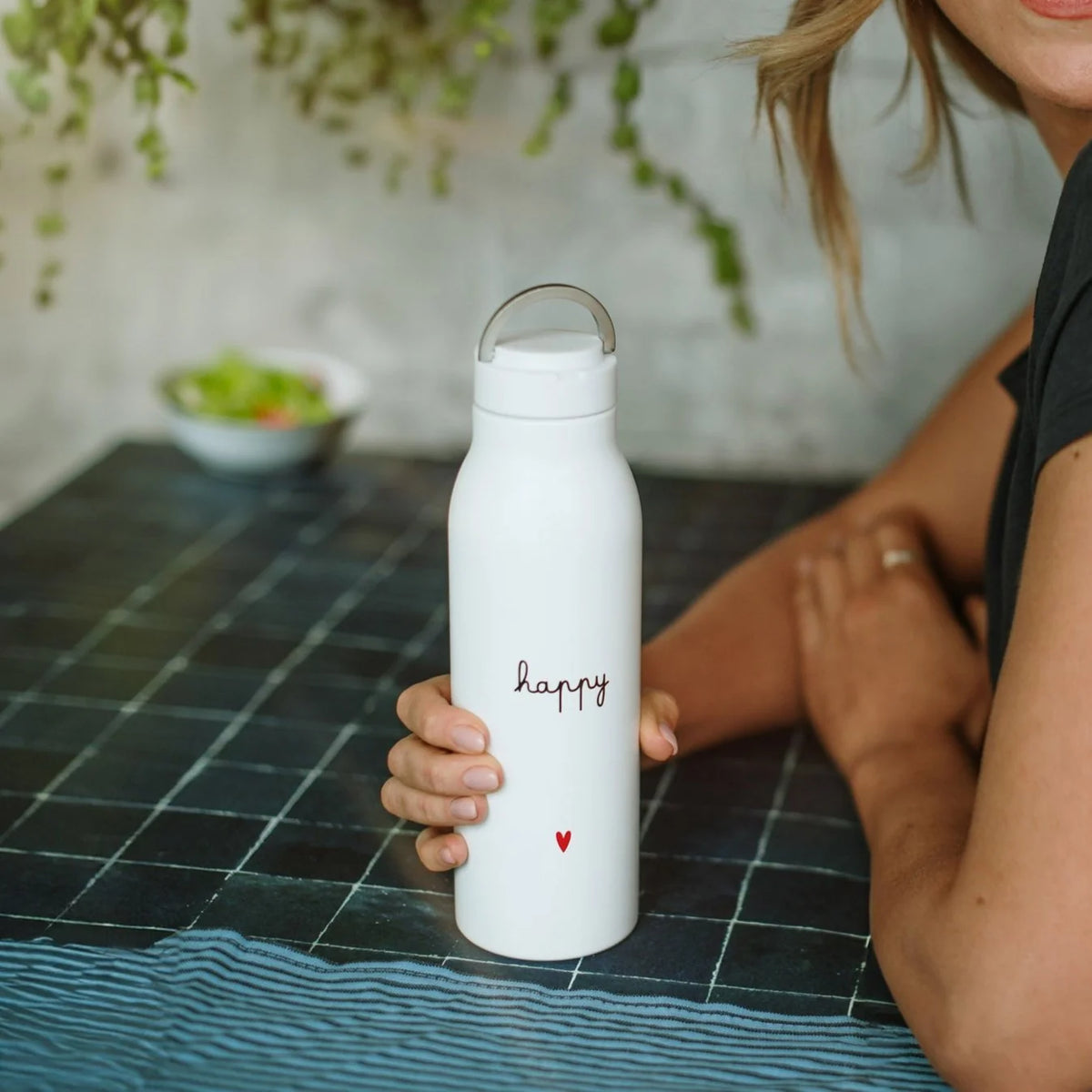 Borraccia termica Happy cuore - 0,5 l