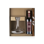 Decanter e bottiglia rosso nobile 750ml