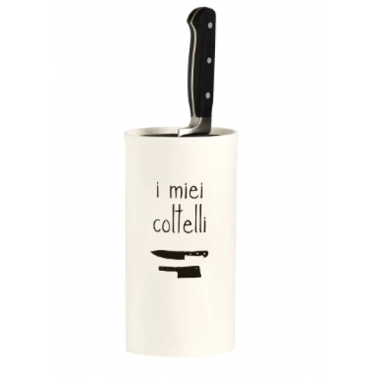 Portacoltelli in grès I miei coltelli