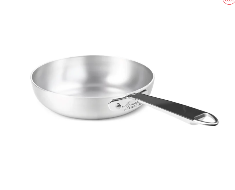 Padella 1907 svasata alta a saltare in alluminio 3mm – 1 manico 24 cm