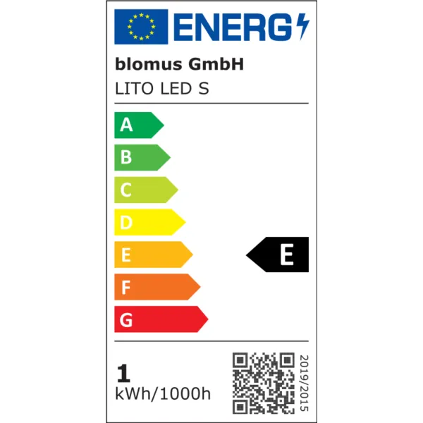 Lampada LED a batteria -LITO LED- colore grigio granito - taglia XS