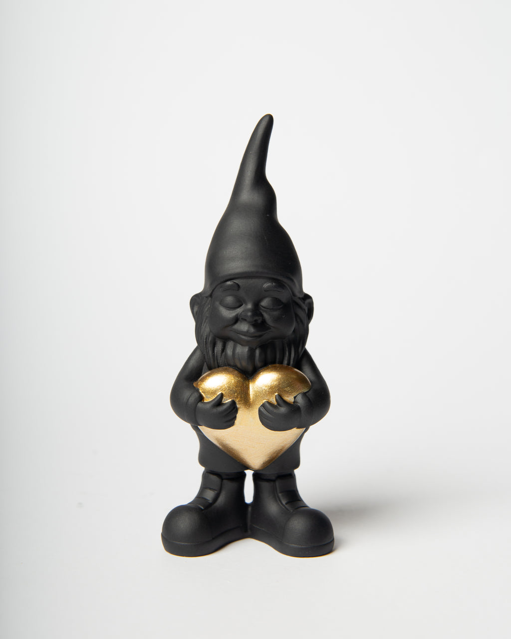 Lover- Nano nero con cuore oro
