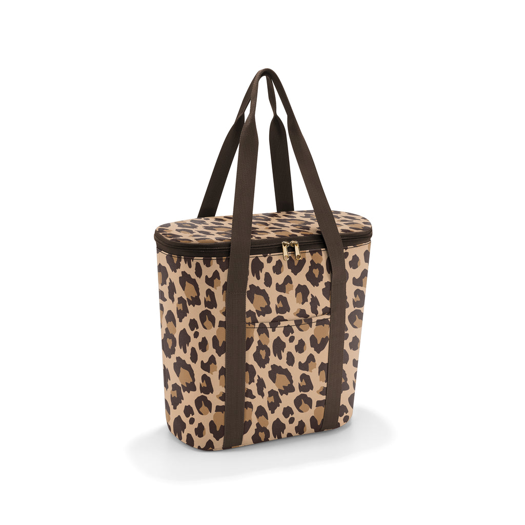 Borsa termica alta leopardata