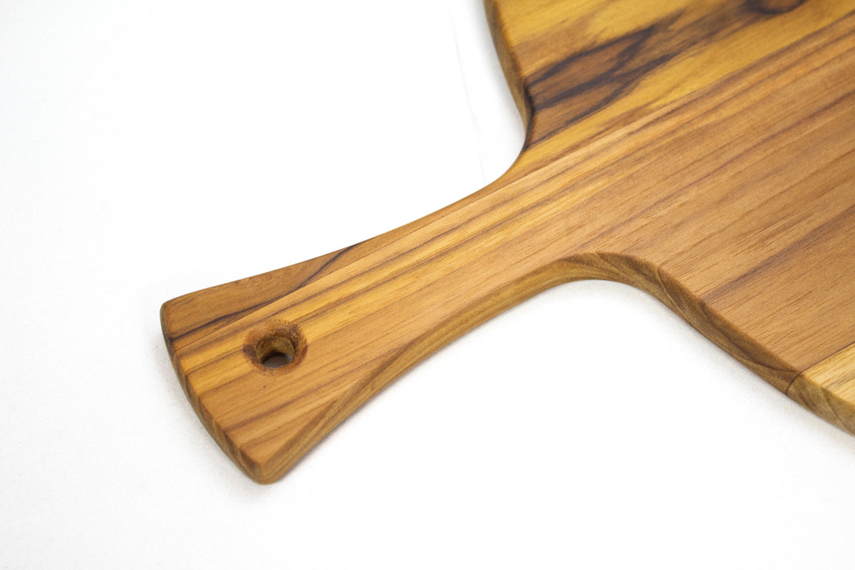 Tagliere a servire in TEAK 52x40x1,4 cm