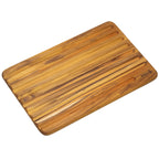 Tagliere pane con scanalatura in TEAK 39x25x1,9 cm