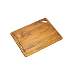 Tagliere con scanalatura in TEAK 41x30,5x1.9 cm