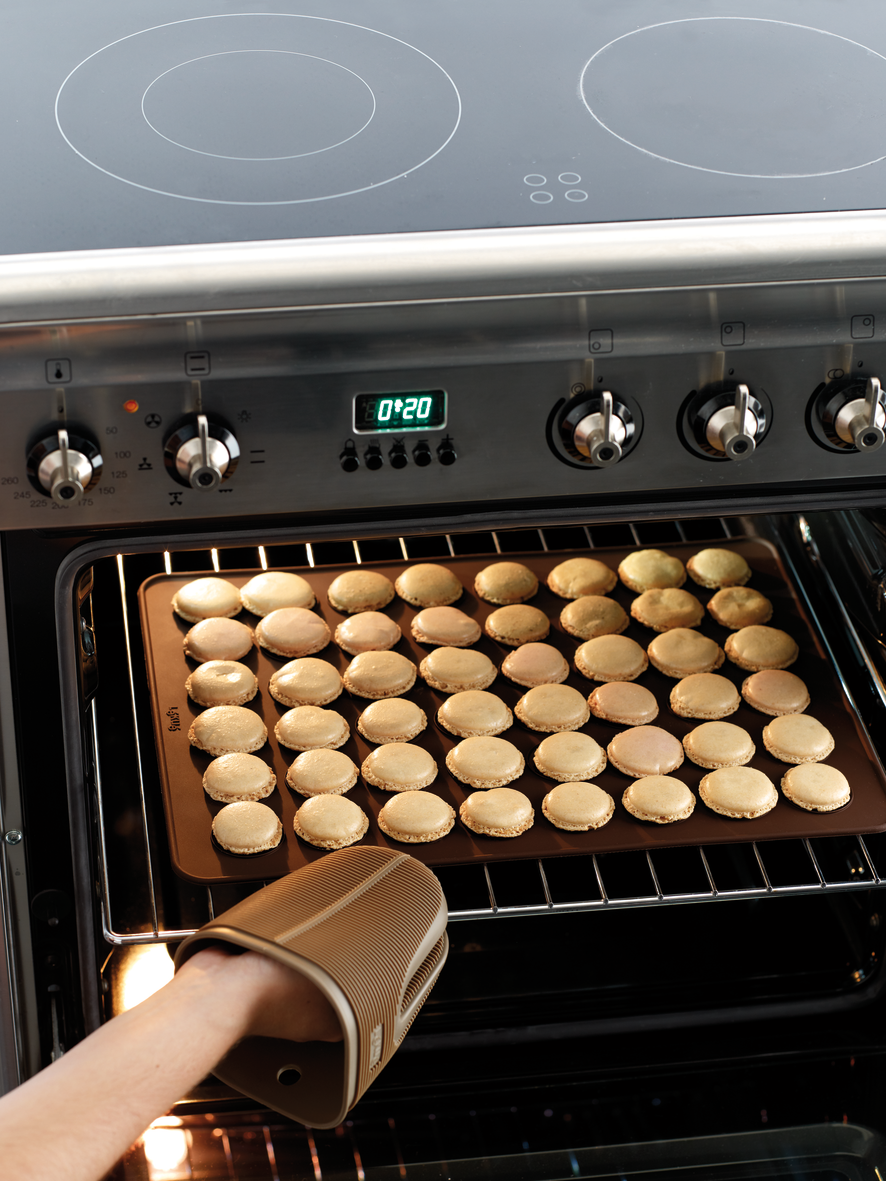 Tappetino forno macaron 40 cm, Mat