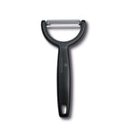 Pelaverdure Ypso nero con lama dentellata