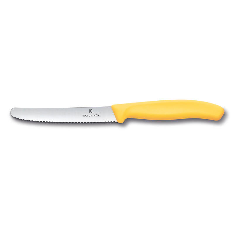 Coltello da Tavola Ondulato Giallo