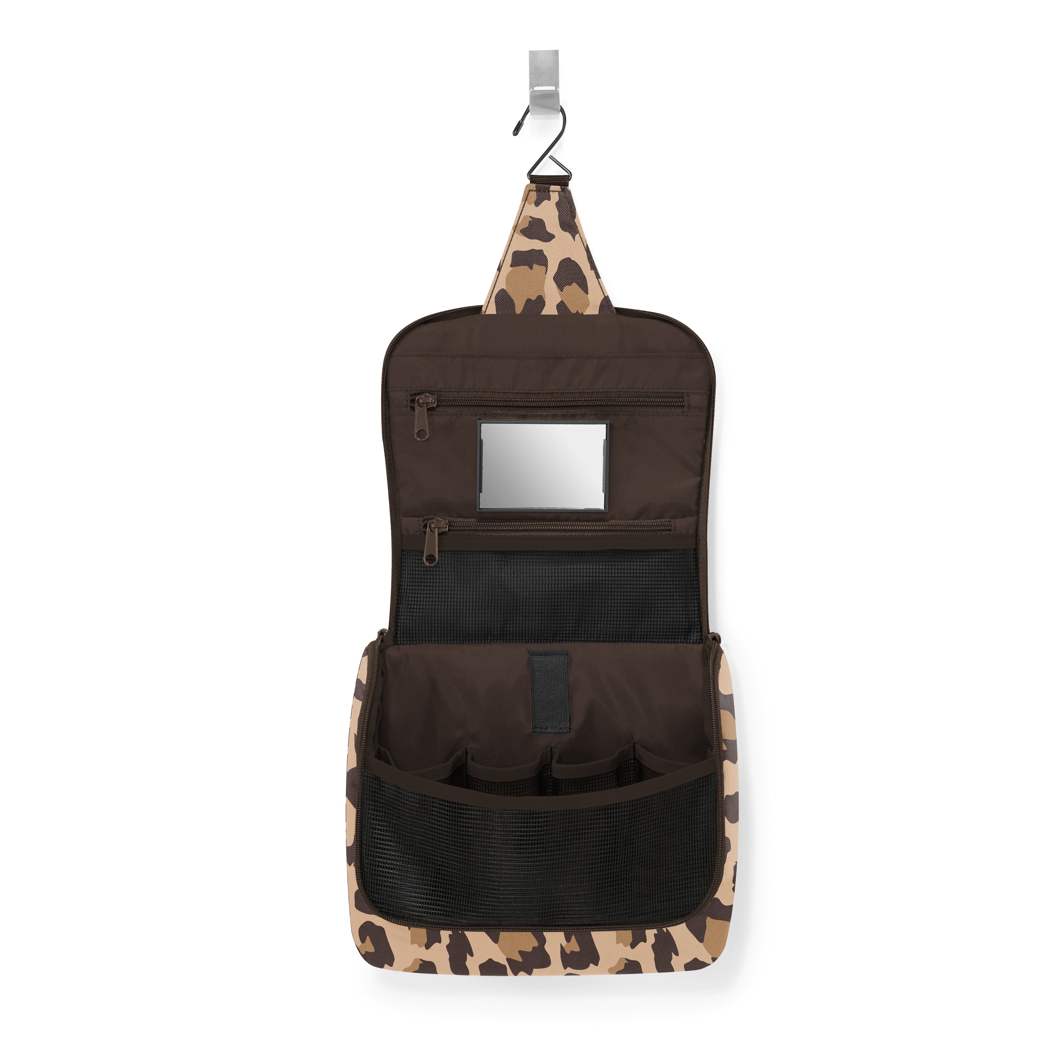 Beauty case leopardato